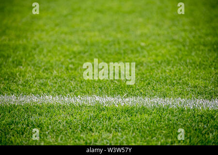 Paisley, Scotland, UK. 16 Juillet 2019 : l'Écosse et la France jouent un U19 de l'UEFA Women's Championship match de groupe à Paisley. Banque D'Images