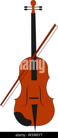 Instrument alto, illustration, vecteur sur fond blanc. Illustration de Vecteur