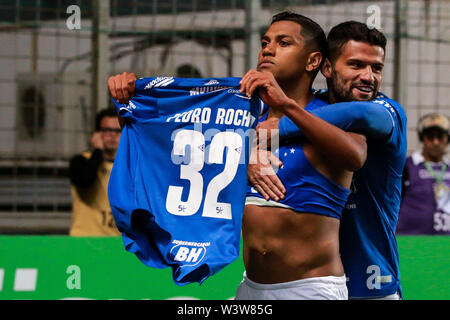 Belo Horizonte, Brésil. 17 juillet, 2019. finale de la Coupe du Brésil 2019, qui a eu lieu à l'Arène Independência, Belo Horizonte, MG. Credit : Dudu Macedo/FotoArena/Alamy Live News Banque D'Images