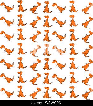 Papier peint dinosaures, illustration, vecteur sur fond blanc. Illustration de Vecteur