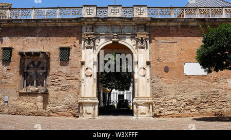 La Casa de Pilatos ou la maison de Ponce Pilate à Séville, Espagne. Banque D'Images