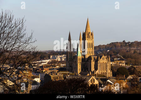 Cathédrale de Truro, Cornwall, UK Banque D'Images