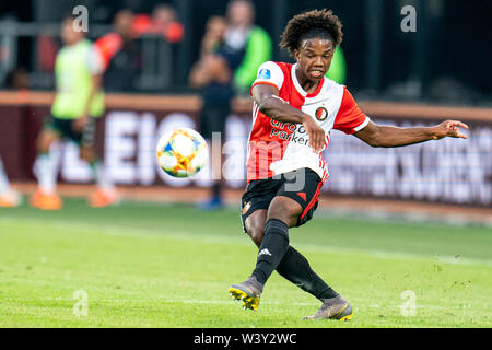 ROTTERDAM, 17-07-2019, Friendly , Feyenoord - Stade Panathinaikos , Feyenoord Feyenoord , Kuip player Tyrell Malacia Banque D'Images