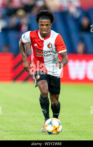 ROTTERDAM, 17-07-2019, Friendly , Feyenoord - Stade Panathinaikos , Feyenoord Feyenoord , Kuip player Tyrell Malacia Banque D'Images