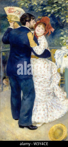 Pierre-Auguste Renoir, Country Dance, peinture, 1883 Banque D'Images