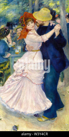 Pierre-Auguste Renoir, danse à Bougival, peinture impressionniste, 1883 Banque D'Images