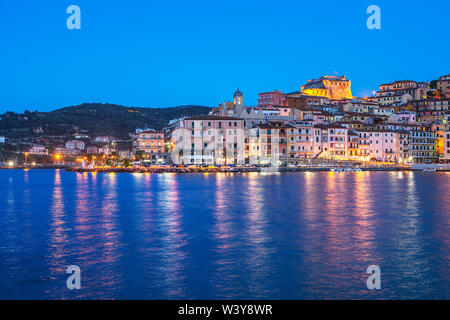 Porto Santo Stefano, la Maremme, Grosseto, Monte Argentario, Toscane, Italie Banque D'Images