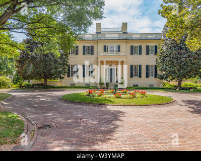 MANISON DU GOUVERNEUR, Richmond, VA - circa 2019. La Virginia Governor's Mansion, mieux connu sous le nom de la Executive Mansion, est situé à Richmond, Virgini Banque D'Images