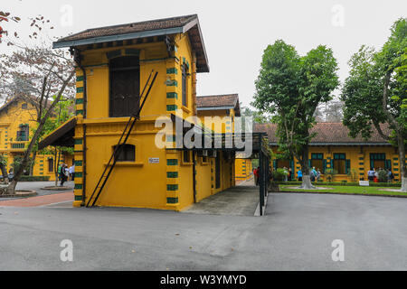 Le président de la maison de Ho Chi Minh à Hanoi, Vietnam, Asie du sud-est Banque D'Images