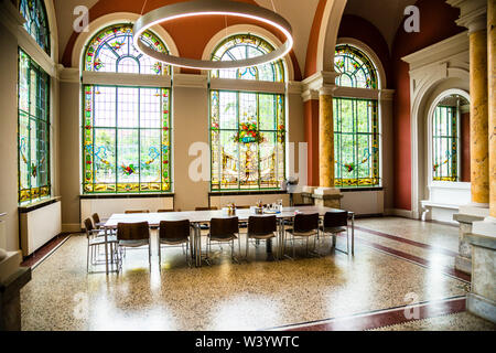 La salle de conférence en Luitpoldbad Bad Kissingen, Allemagne Banque D'Images