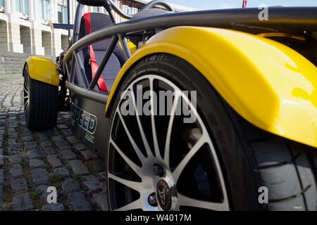 Queens Square Bristol Car Show Rencontrez Juillet 2019 - Photos prises à Bristol Banque D'Images