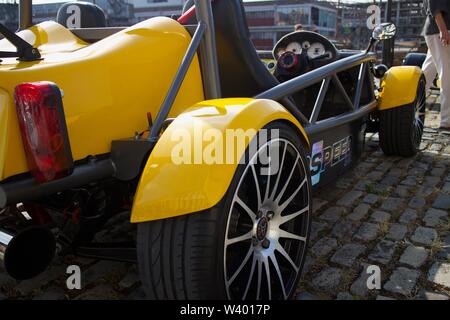 Queens Square Bristol Car Show Rencontrez Juillet 2019 - Photos prises à Bristol Banque D'Images