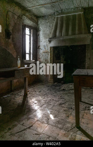 maison abandonnée Banque D'Images