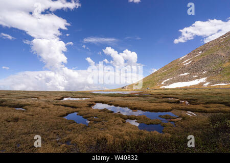 Lac et étang à mount Evans et Summit Lake Park en Californie Banque D'Images