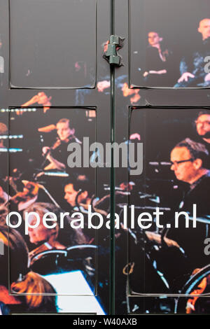 Nationale d'opéra et de Ballet- Amsterdam, Hollande, Pays-Bas Banque D'Images