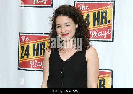 La réception ouverte joue célèbre 24 ans avec le policier 24 heures tenue au Centre de la signature Pershing Square. Avec : Sarah Steele où : New York, New York, United States Quand : 18 Juin 2019 Crédit : Joseph Marzullo/WENN.com Banque D'Images