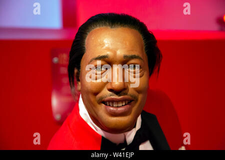 Duke Ellington dans Madame Tussauds de New York Banque D'Images