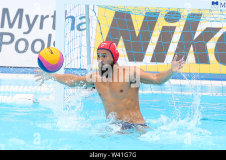 Gwangju, Corée du Sud. 19 juillet, 2019. Katsuyuki Tanamura (JPN) Water-polo : 18e Championnats du monde FINA 2019 Gwangju Men's Groupe Préliminaire D match entre le Brésil et le Japon à l'Université de Nambu 11 motifs dans Gwangju, Corée du Sud . Credit : YUTAKA/AFLO SPORT/Alamy Live News Banque D'Images