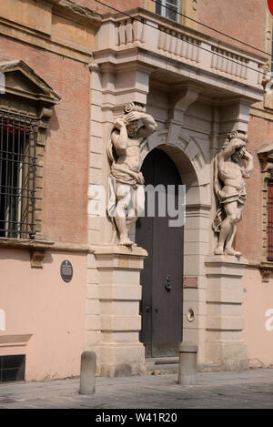 L'Europe, Italie, Emilie-Romagne, Bologne, Davia-Bargellini Palace Banque D'Images