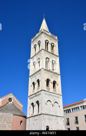 Cathédrale de Saint Anastasia, Katedrala sv. Stošije, Zadar, Croatie, Europe, UNESCO World Heritage Site Banque D'Images