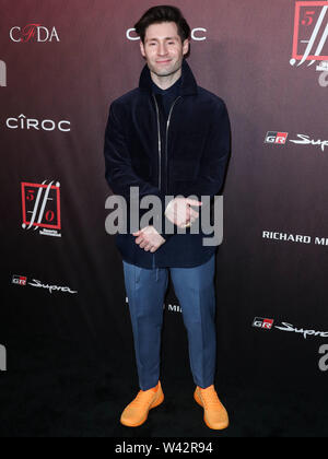 Hollywood, États-Unis. 18 juillet, 2019. HOLLYWOOD, LOS ANGELES, CALIFORNIE, USA - Le 18 juillet : Ryan Goldstein arrive à la mode Sports Illustrated 50 tenue au coucher du Soleil Prix Hollywood le 18 juillet 2019 à Hollywood, Los Angeles, Californie, États-Unis. (Photo par Xavier Collin/Image Crédit : Agence de Presse) L'agence de presse Image/Alamy Live News Banque D'Images