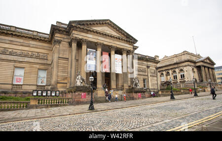 La Walker Art Gallery est une galerie d'art à Liverpool, qui abrite l'une des plus grandes collections d'art en Angleterre, à l'extérieur de Londres. Banque D'Images