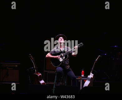 15 juillet 2019 - Norfolk, Virginie, USA - G. LOVE rocks la Chysler en Norrfolk Hall, Virginie le 15 juillet 2019..photo ..Â©Jeff Moore 2019 (Crédit Image : © Jeff Moore/Zuma sur le fil) Banque D'Images