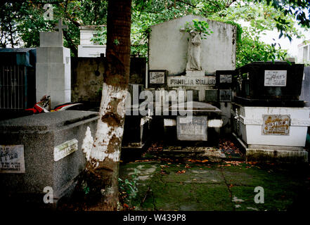 Cimetière du sud de Manille à Manille à Luzon Manille aux Philippines en Asie du Sud-Est Extrême-Orient. Banque D'Images