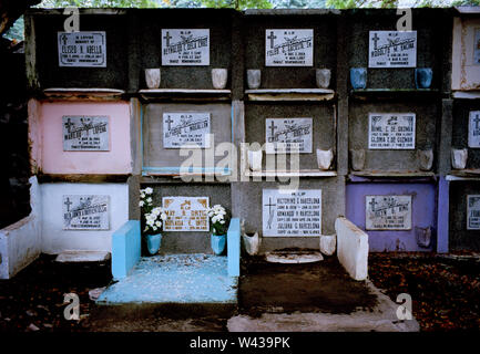 Cimetière du sud de Manille à Manille à Luzon Manille aux Philippines en Asie du Sud-Est Extrême-Orient. Banque D'Images