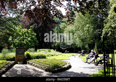 Country Park à Hebden Bridge dans la région de calder Valley dans le West Yorkshire UK Juin 2019 Banque D'Images