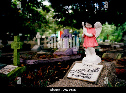 Cimetière du sud de Manille à Manille à Luzon Manille aux Philippines en Asie du Sud-Est Extrême-Orient. Banque D'Images