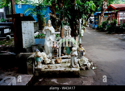 Cimetière du sud de Manille à Manille à Luzon Manille aux Philippines en Asie du Sud-Est Extrême-Orient. Banque D'Images