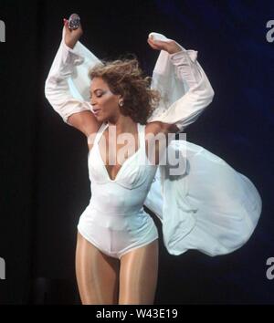 Beyonce 2009 Photo de John Barrett/CelebrityArchaeology.com Banque D'Images