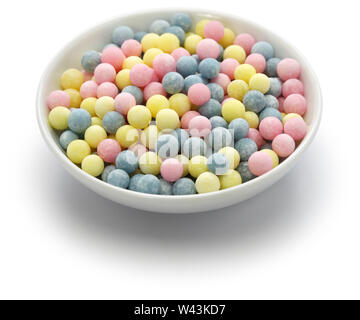 Boules de couleur perle de tapioca séchées Banque D'Images