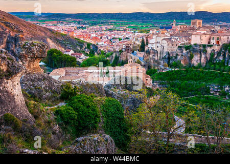 Ciudad de Cuenca. Castilla la Mancha. España Banque D'Images