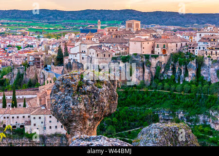 Ciudad de Cuenca. Castilla la Mancha. España Banque D'Images