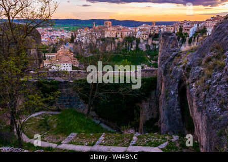 Ciudad de Cuenca. Castilla la Mancha. España Banque D'Images