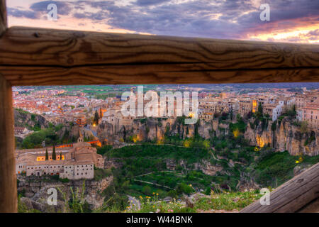 Ciudad de Cuenca. Castilla la Mancha. España Banque D'Images