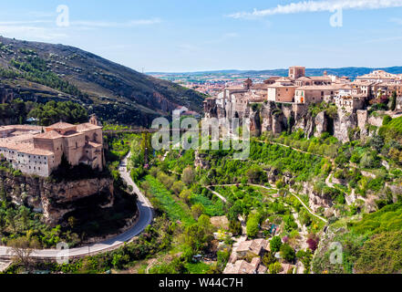 Ciudad de Cuenca. Castilla la Mancha. España Banque D'Images