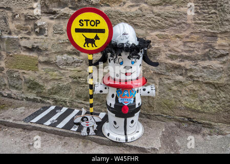 Festival 2019 Flowerpot régler Banque D'Images