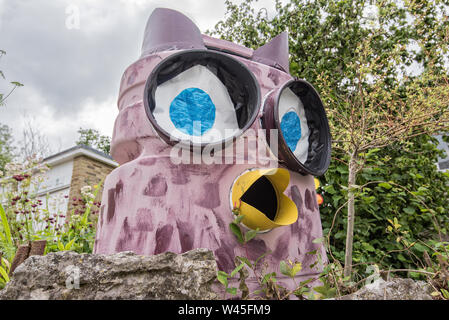 Festival 2019 Flowerpot régler Banque D'Images