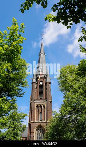 Basilique de St Mary dans le lieu de pèlerinage Kevelaer, Bas-rhin, Rhénanie du Nord-Westphalie, Allemagne Banque D'Images