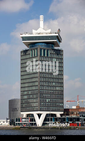 Amsterdam, Pays-Bas, rivière Ij, l'événement A'DAM Lookout Tower, plate-forme panoramique, Banque D'Images