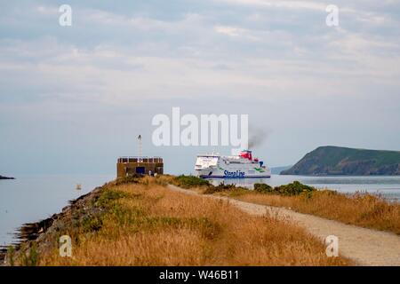 Stena Line ferry Fishguard à Roslare Banque D'Images