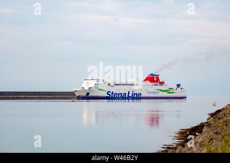 Stena Line ferry Fishguard à Roslare Banque D'Images