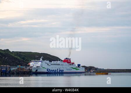 Stena Line ferry Fishguard à Roslare Banque D'Images