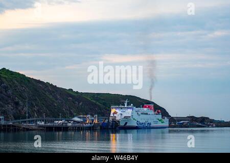 Stena Line ferry Fishguard à Roslare Banque D'Images