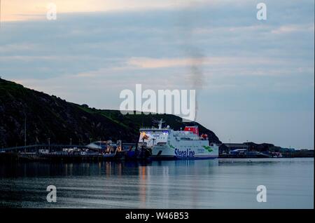 Stena Line ferry Fishguard à Roslare Banque D'Images