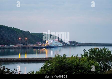 Stena Line ferry Fishguard à Roslare Banque D'Images