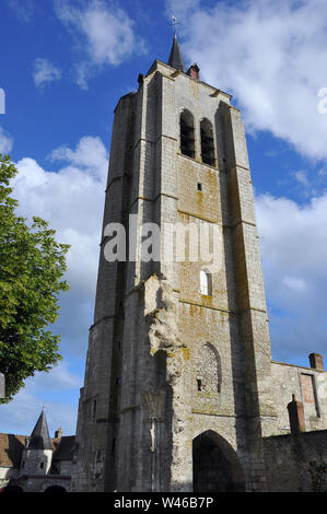 Saint Firmin Clocher, Clocher Saint Firmin, Beaugency, France, Europe Banque D'Images